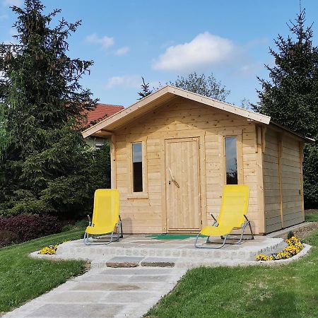 Pension Raupennest Mit Blockhaussauna Bautzen Buitenkant foto