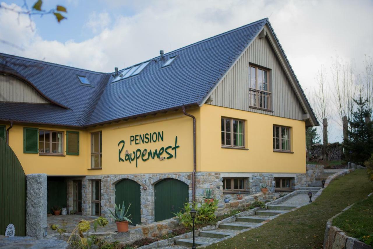 Pension Raupennest Mit Blockhaussauna Bautzen Buitenkant foto